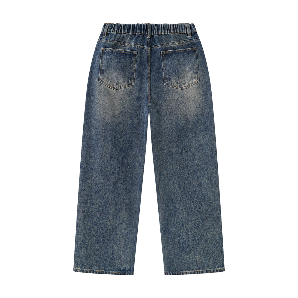 Noire Men's Vintage Wash Denim Jeans