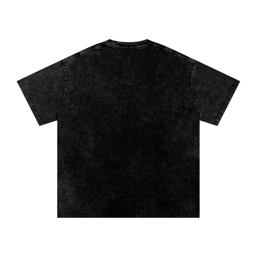 Noire Snow Washed Oversized Cotton T-Shirt