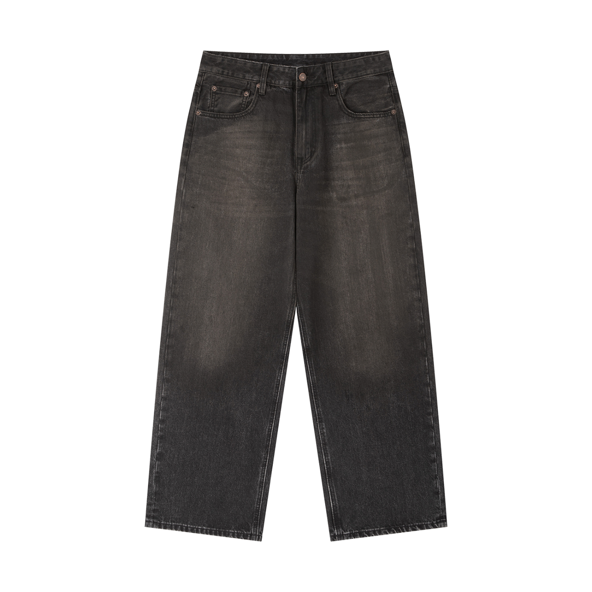 Noire Vintage Wash Heavyweight Denim Jeans